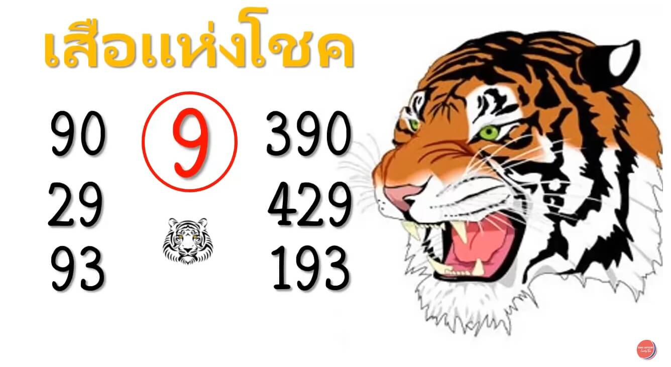 เลขเด็ดเสือแห่งโชค1/10/61