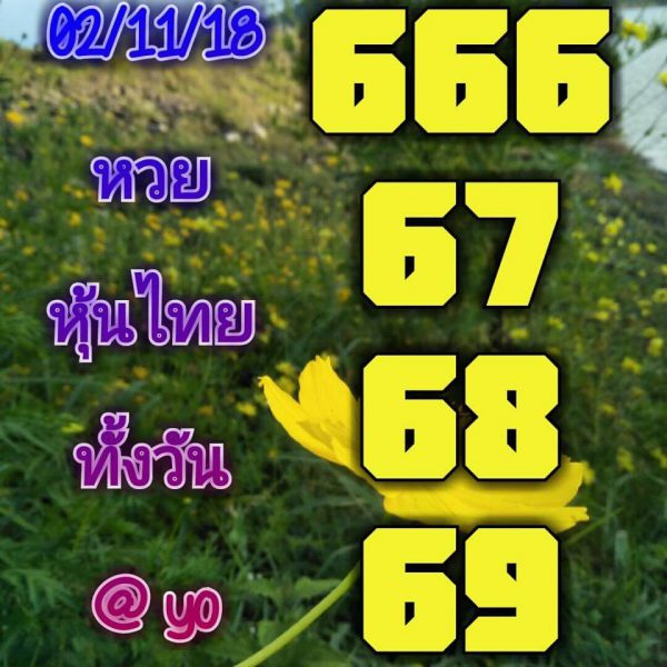 หวยหุ้นชุดทั้งวัน2/11/61 12