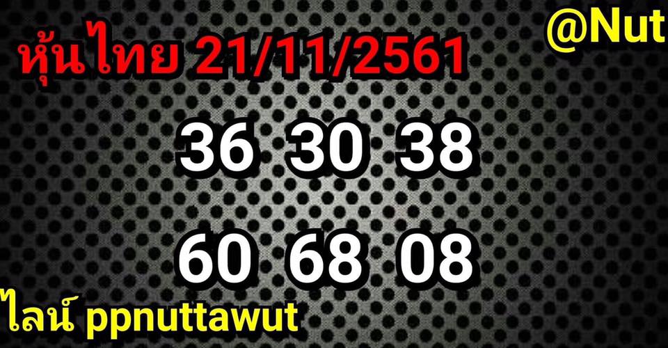 หุ้นเด่นวันนี้21/11/61 12