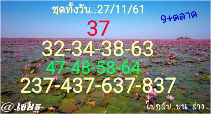 หุ้นเด่นวันนี้27/11/61 2