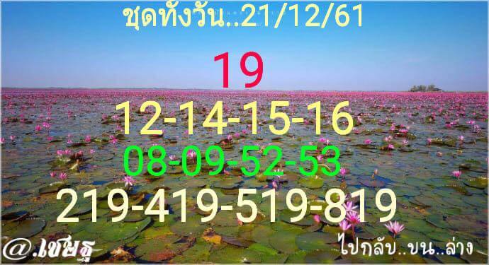 หวยหุ้นแม่นทุกรอบฟรี21/12/61