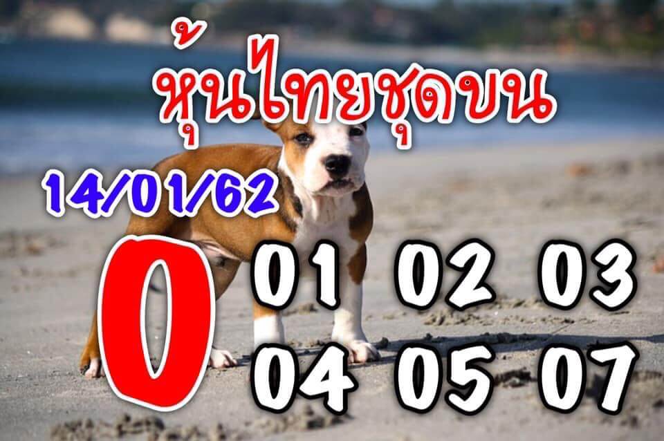 หวย หุ้น แม่น14/1/62