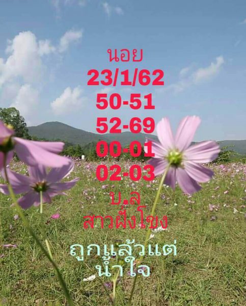 หวยฮานอยรวยทุกวัน หวยฮานอย 23/1/62