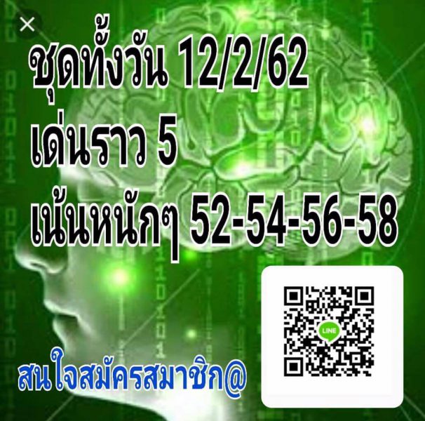 หวยหุ้น 12/2/62