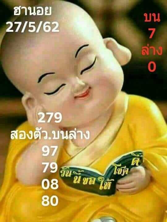 หวยฮานอย 27/5/62 6