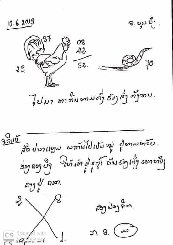 หวยฮานอย 10/6/62