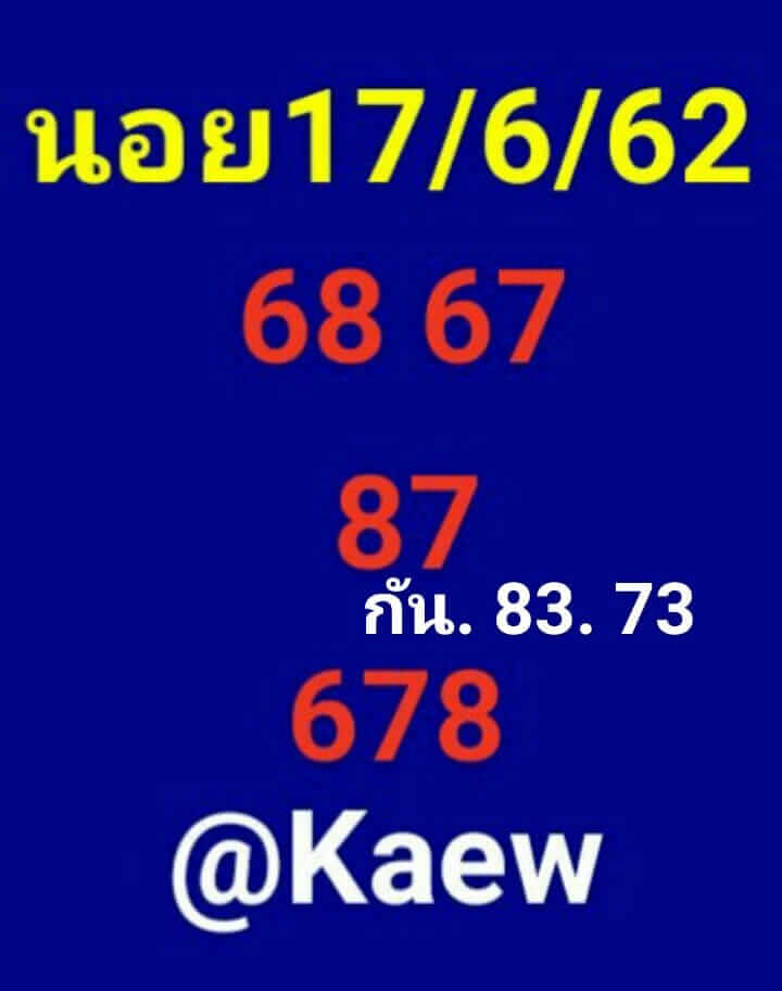 หวยฮานอย 17/6/62 5