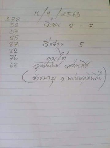 หวยจ้าวพายุ16-9-63