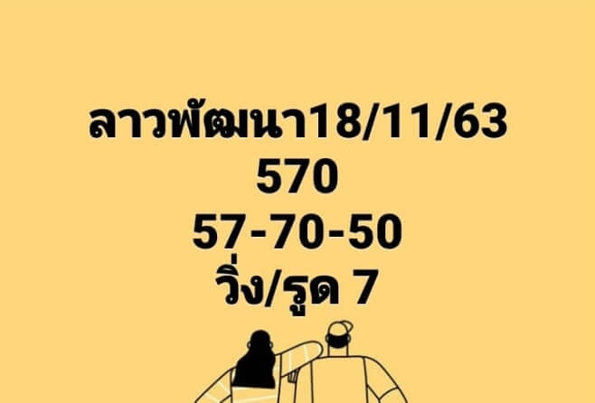 หวยลาว 18/11/63 ชุดที่ 8