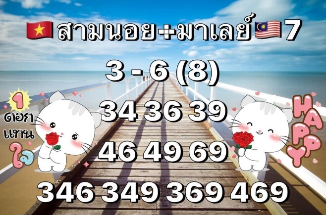 หวยฮานอย 7/11/63 ชุดที่ 7