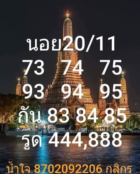 หวยฮานอย 20/11/63 ชุดที่ 12