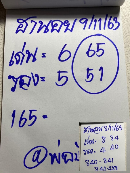 หวยฮานอย 9/11/63 ชุดที่ 3