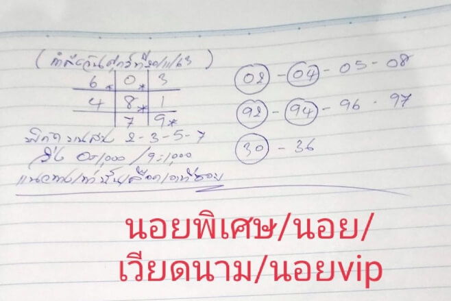 หวยฮานอย 20/11/63 ชุดที่ 5