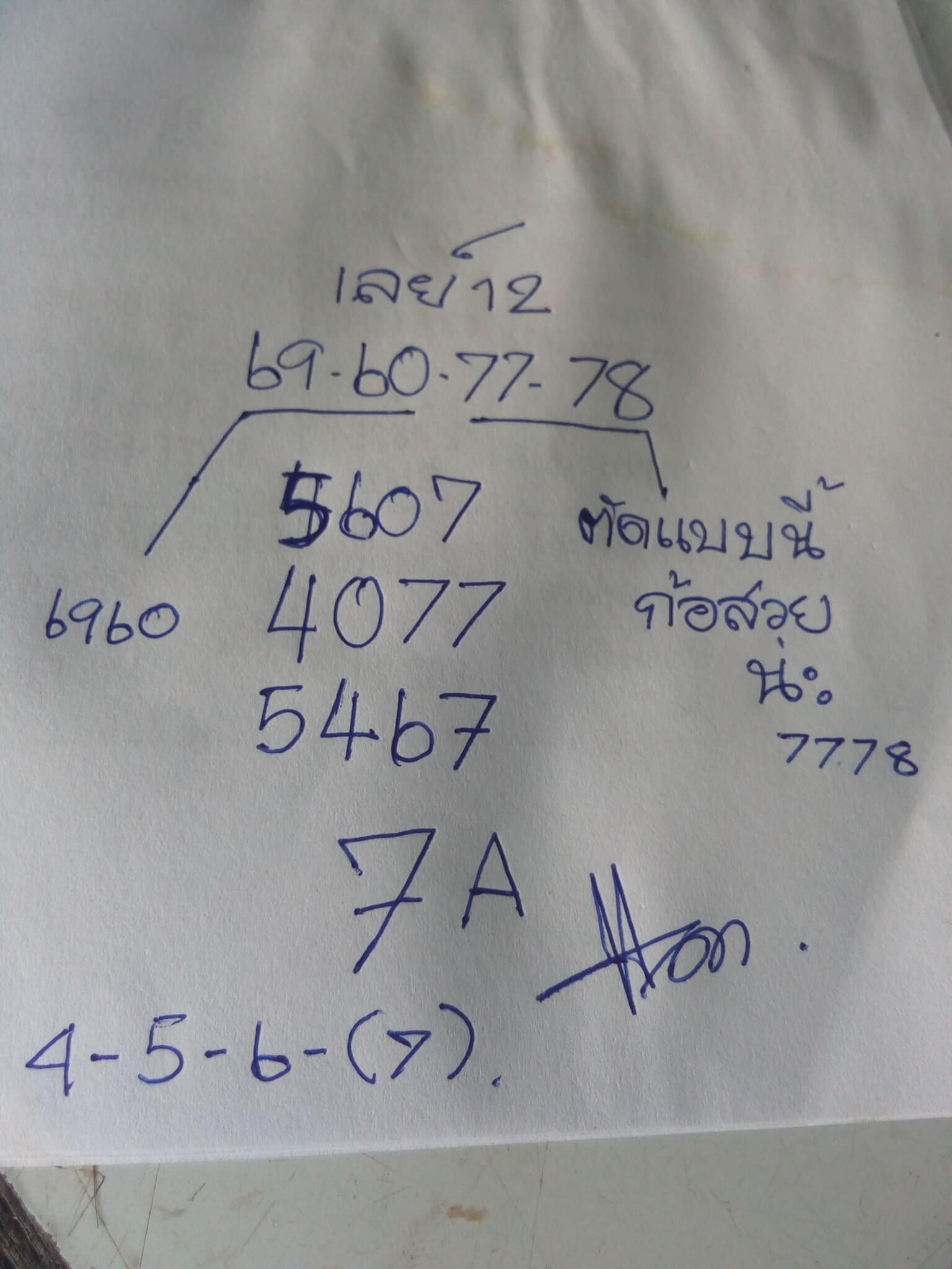 หวยมาเลย์ 12/12/63 ชุดที่ 2