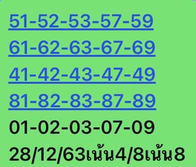 หวยหุ้น 28/12/63 ชุดที่ 7