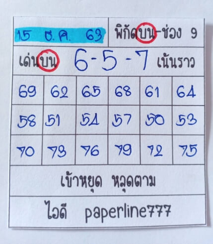 หวยหุ้น 15/12/63 ชุดที่ 10