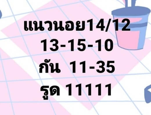 หวยฮานอย 14/12/63 ชุดที่ 7