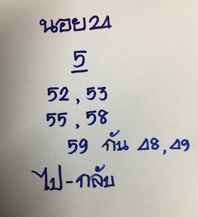 หวยฮานอย 24/12/63 ชุดที่ 6