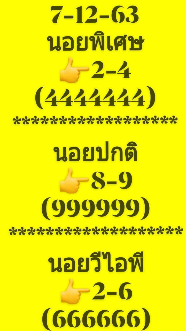 หวยฮานอย 7/12/63 ชุดที่ 5