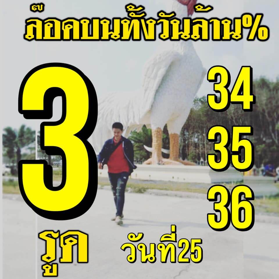 หวยหุ้น 25/1/64 ชุดที่ 1