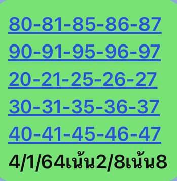 หวยหุ้น 4/1/64 ชุดที่ 6