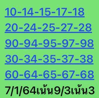 หวยหุ้น 7/1/64 ชุดที่ 8