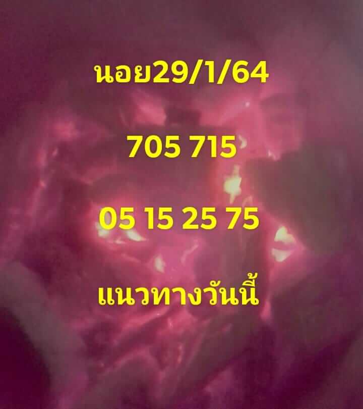 หวยฮานอย 29/1/64 ชุดที่ 3