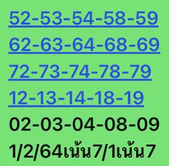 หวยหุ้น 1/2/64 ชุดที่ 8