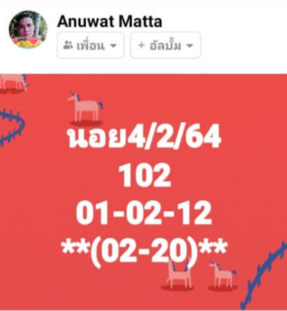 หวยฮานอย 4/2/64 ชุดที่ 10
