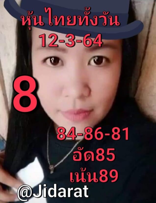 หวยหุ้น 12/3/64 ชุดที่ 2