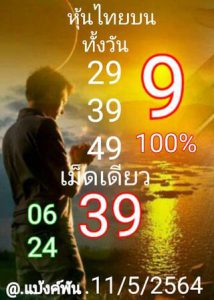 หวยหุ้น 11/5/64 ชุดที่ 8