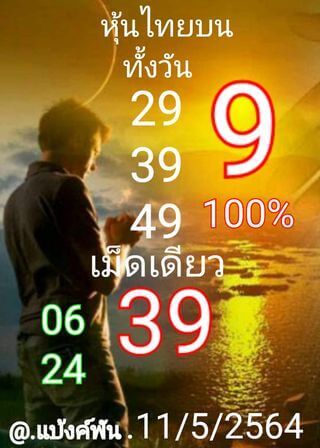 หวยหุ้น 11/5/64 ชุดที่ 8