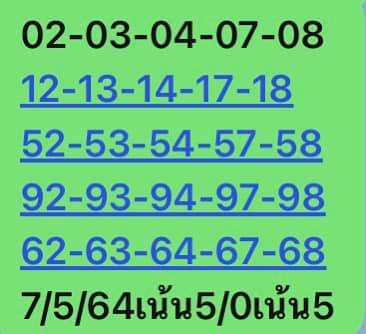 หวยหุ้น 7/5/64 ชุดที่ 2