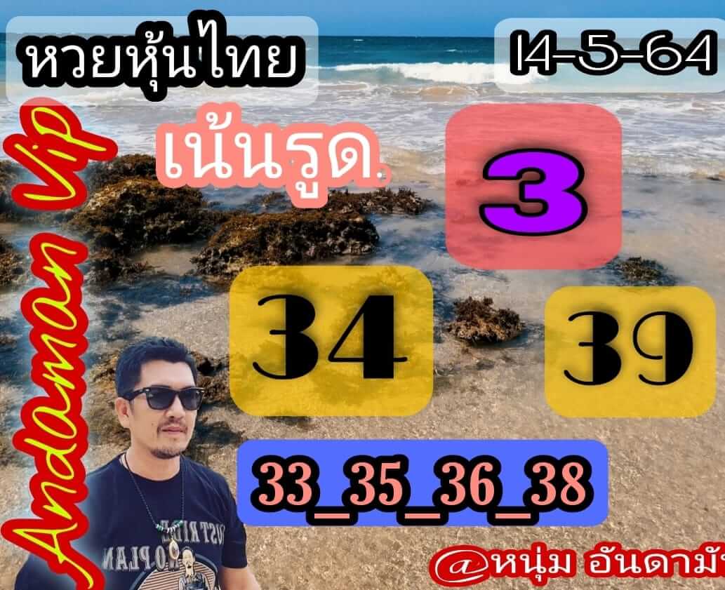 หวยหุ้น 14/5/64 ชุดที่ 3