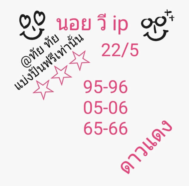 หวยฮานอย 22/5/64 ชุดที่ 5