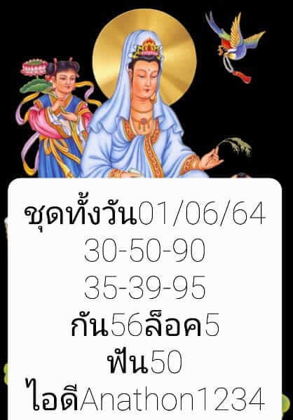 หวยหุ้น 1/6/64 ชุดที่ 10