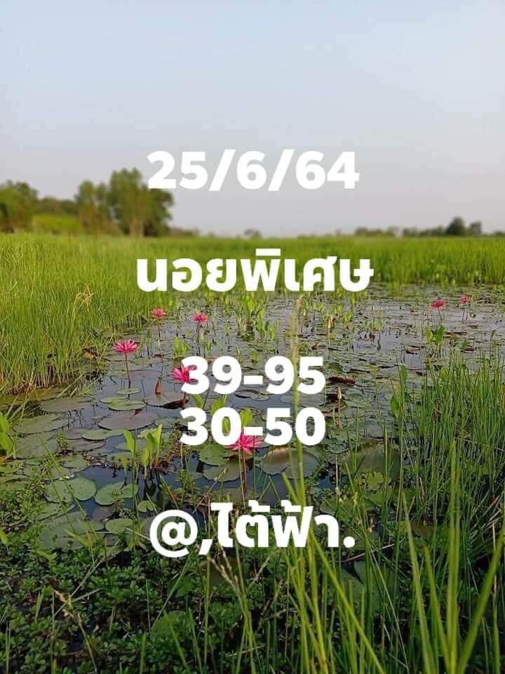 หวยฮานอย 25/6/64 ชุดที่ 7