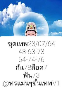 หวยหุ้น 23/7/64 ชุดที่ 11