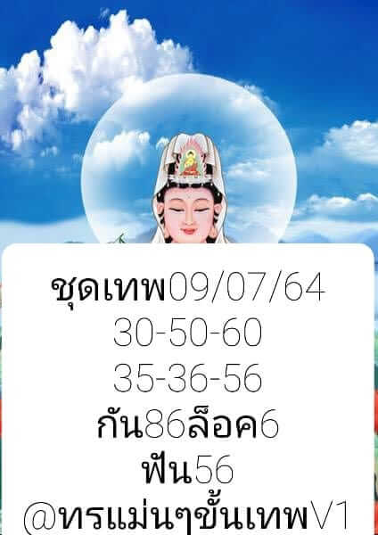 หวยหุ้น 9/7/64 ชุดที่ 3