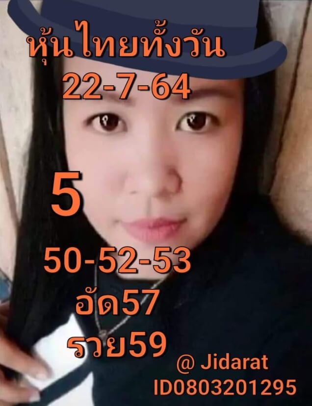 หวยหุ้น 22/7/64 ชุดที่ 7