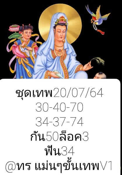 หวยหุ้น 20/7/64 ชุดที่ 8