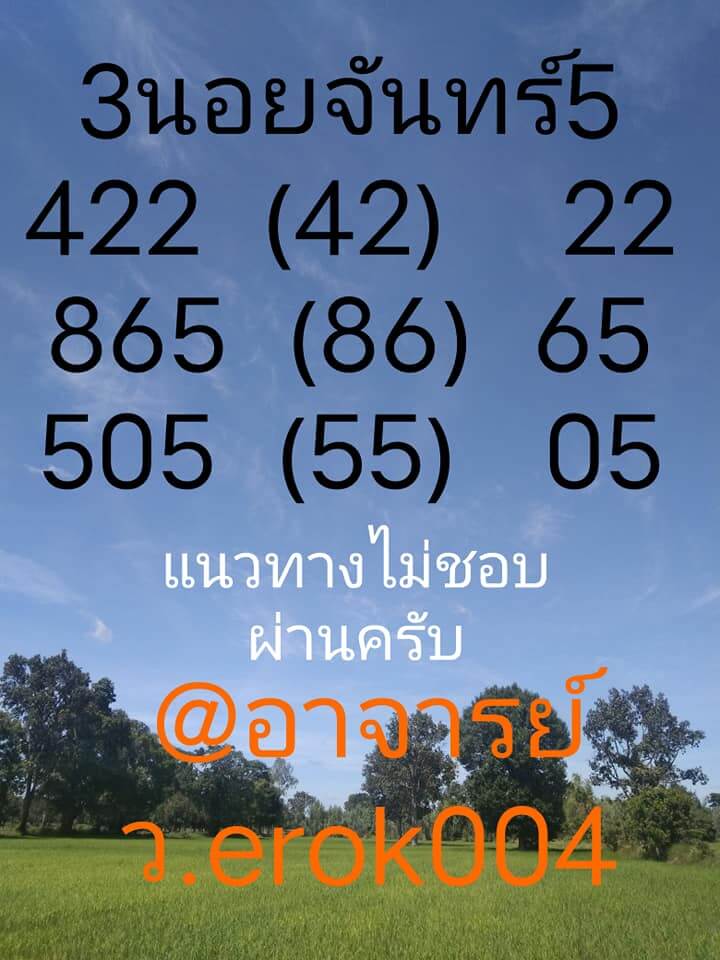 หวยฮานอย 5/7/64 ชุดที่ 7