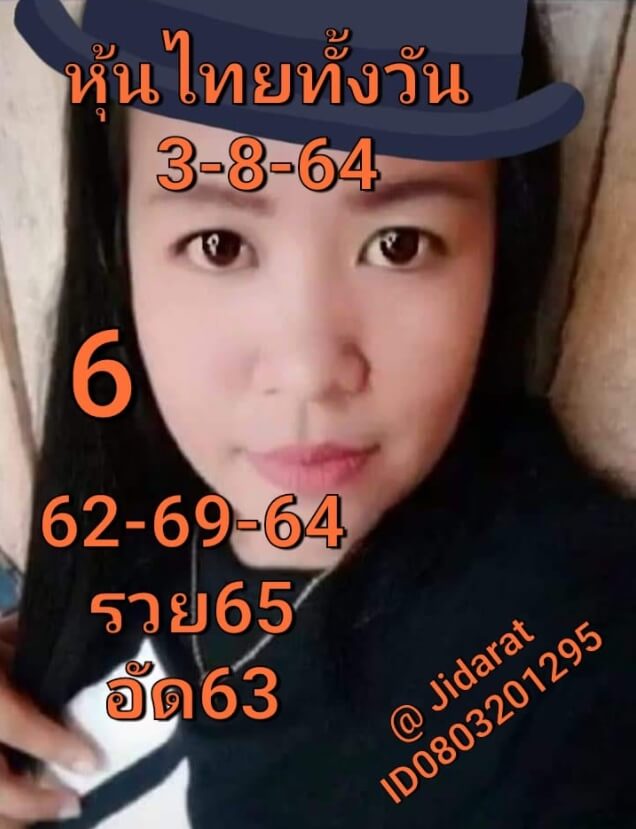 หวยหุ้น 3/8/64 ชุดที่ 9