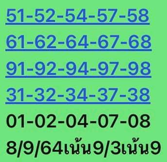 หวยหุ้น 8/9/64 ชุดที่ 7