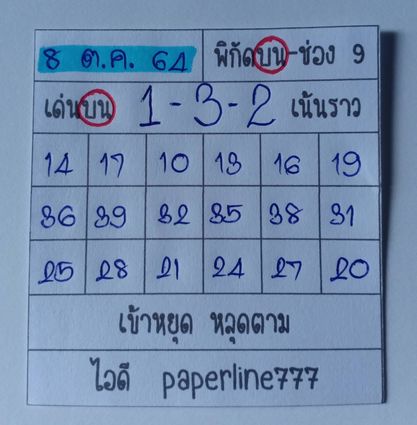 หวยหุ้น 8/10/64 ชุดที่ 8