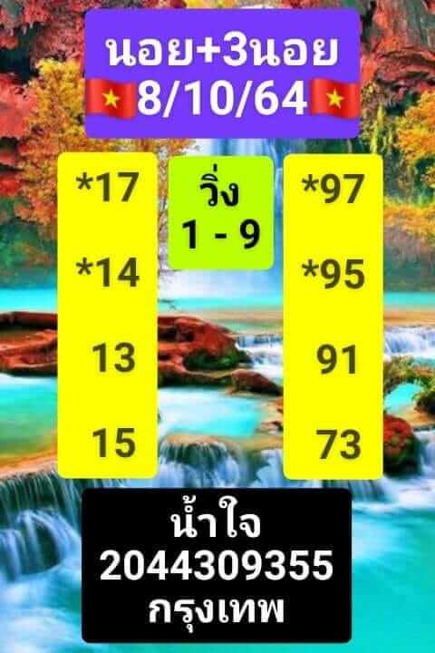 หวยฮานอย 8/10/64 ชุดที่ 5