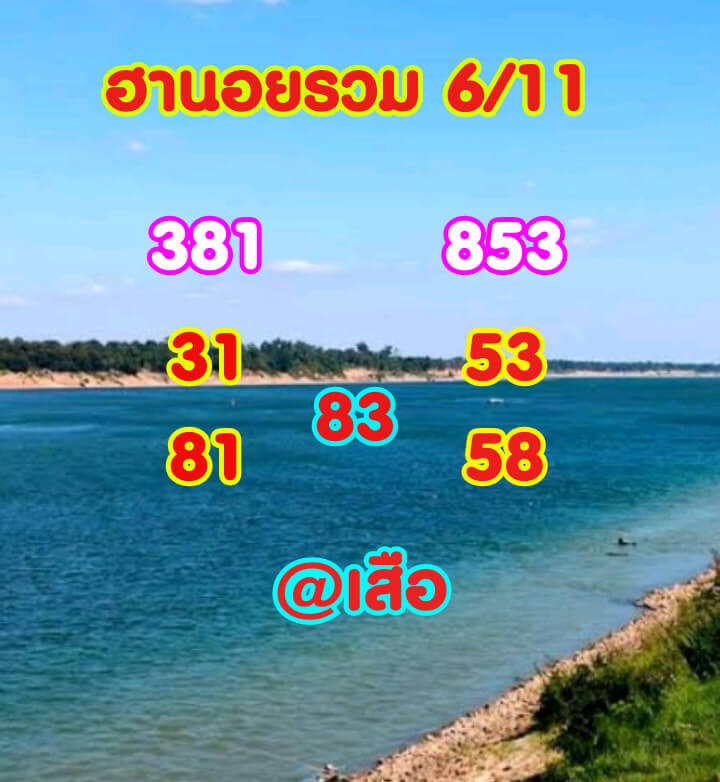 หวยฮานอย 6/11/64 ชุดที่ 10