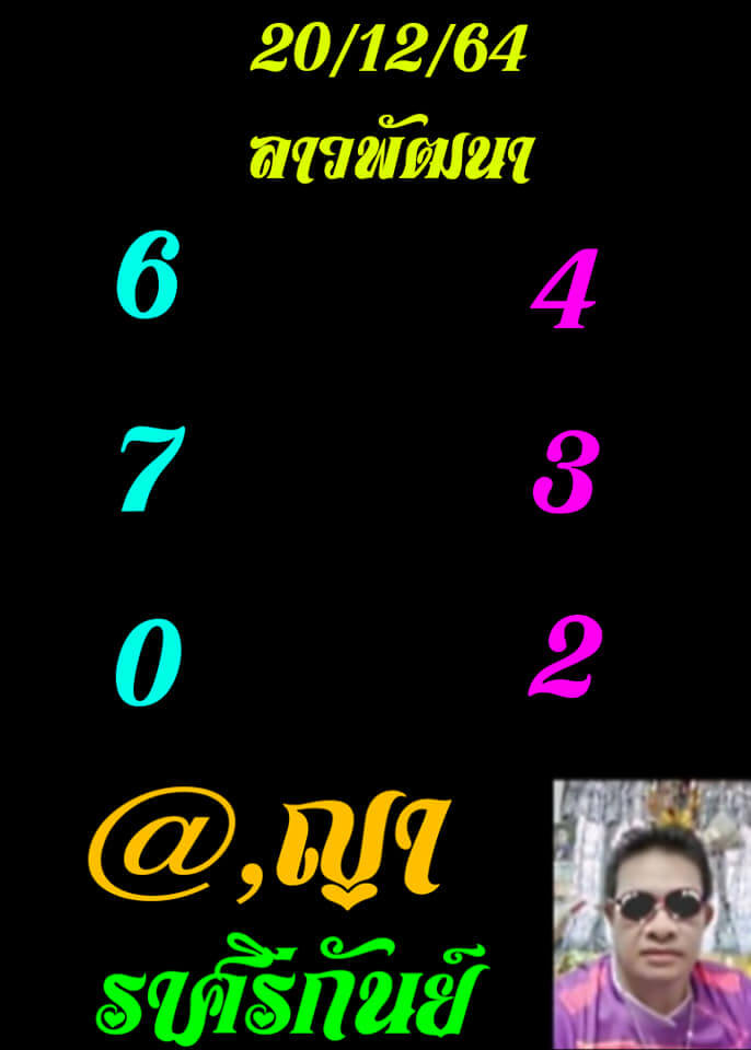 หวยลาว 20/12/64 ชุดที่ 5