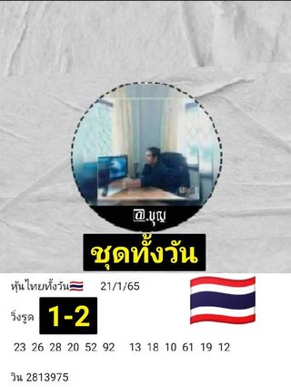 หวยหุ้น 21/1/65 ชุดที่ 1