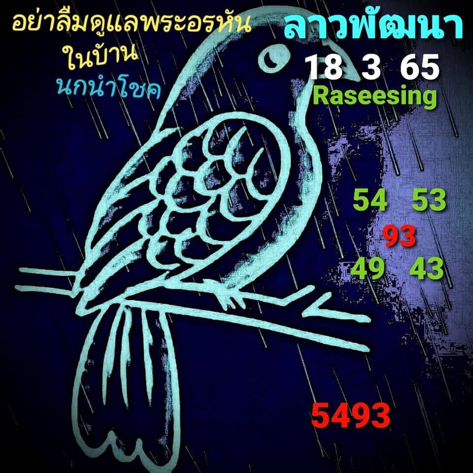 หวยลาว 18/3/65 ชุดที่ 8